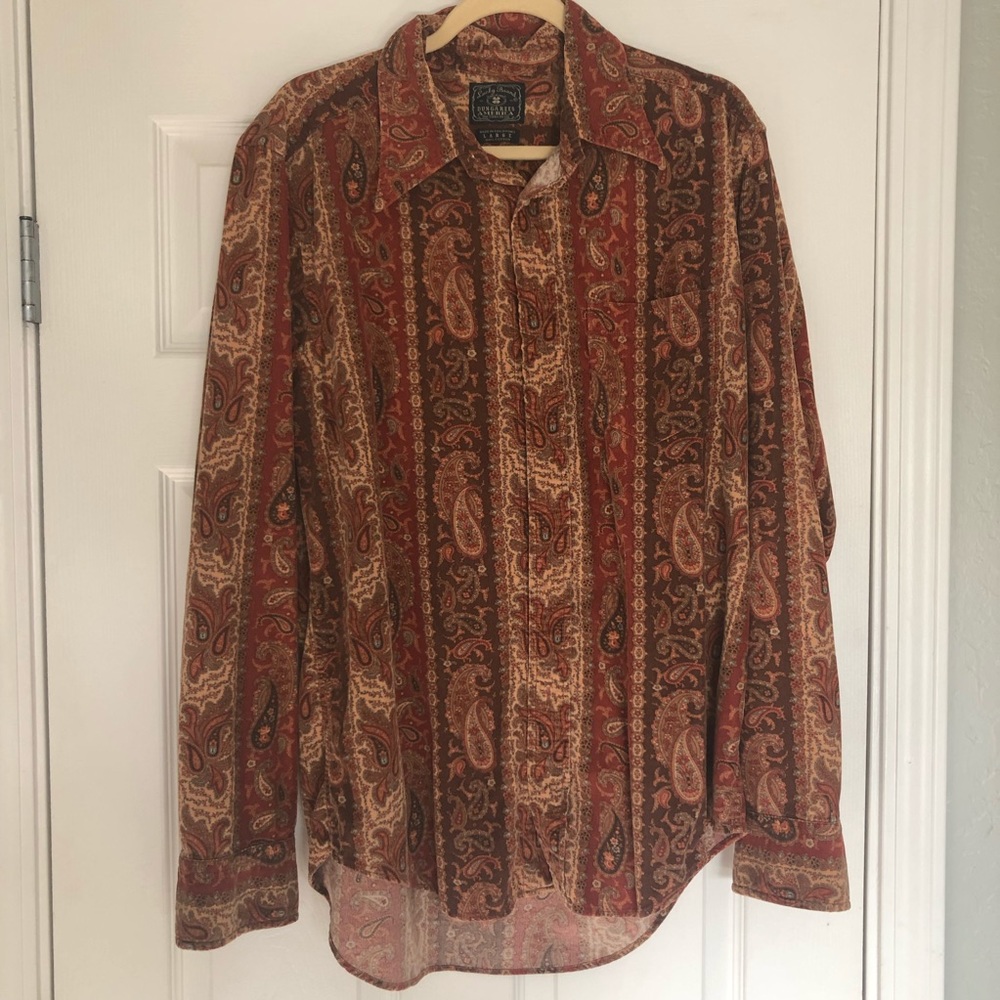Lucky Brand Retro Button Down